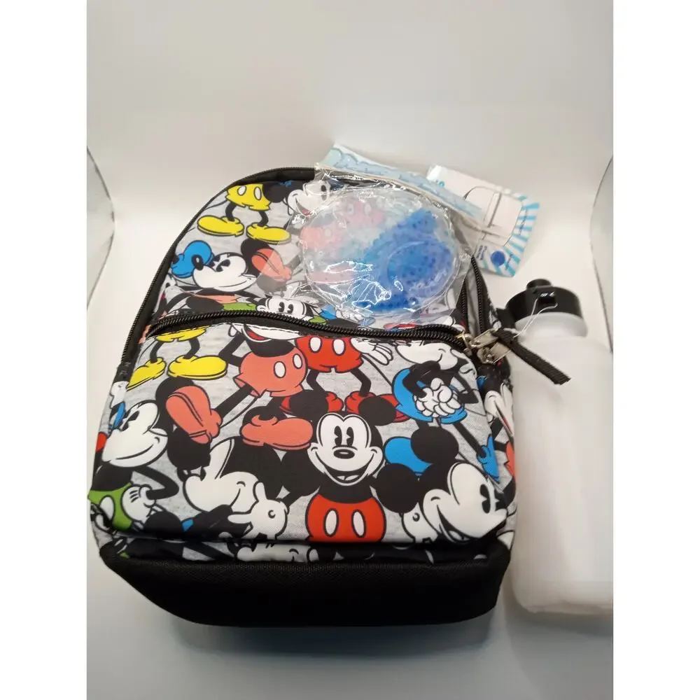 New Mickey Mouse Insulated Lunch Bag Kit